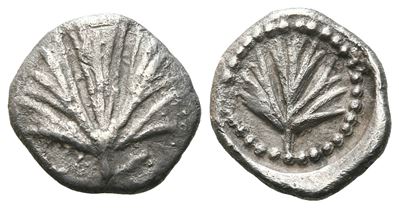 Sicily, Selinos, C. 515-480/70 Bc. Ar Obol (10 MM, 0.68 G).