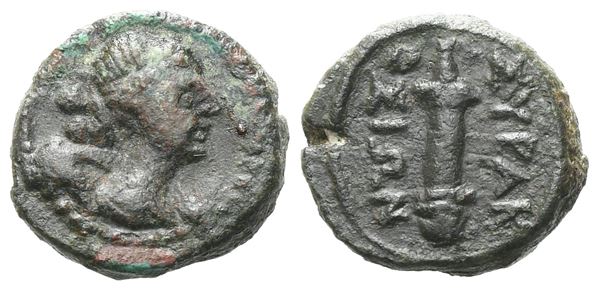 Sicily, Syracuse. Roman rule, after 212 BC. Æ (11 mm, 1.88 g).