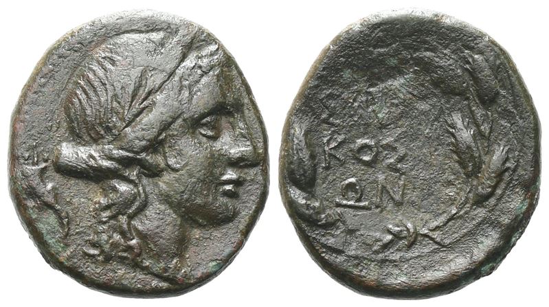 Sicily, Syracuse. Roman Rule, After 212 Bc. Æ (16 MM, 3.40 G).