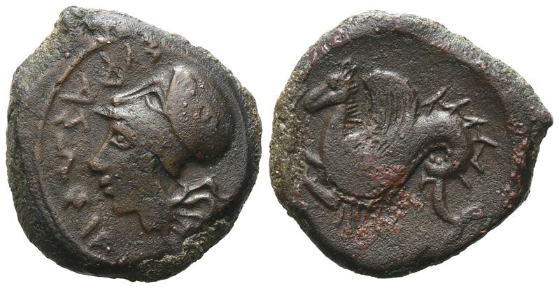 Sicily, Syracuse, 400-390 Bc. Æ Litra (19 MM, 6.82 G).