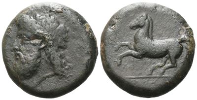 Sicily, Syracuse, C. 339/8-334 Bc. Æ Dilitron (25 MM, 16.22 G).