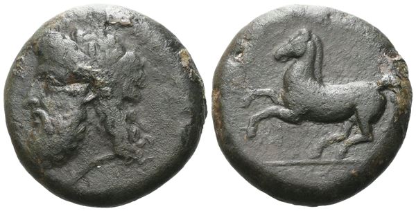 Sicily, Syracuse, c. 339/8-334 BC. Æ Dilitron (25 mm, 16.22 g).