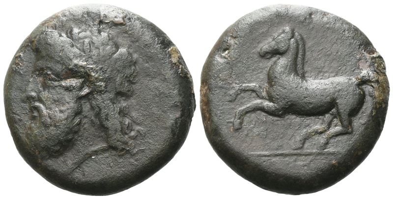 Sicily, Syracuse, C. 339/8-334 Bc. Æ Dilitron (25 MM, 16.22 G).