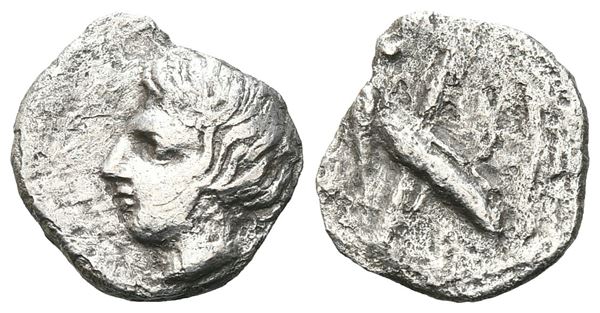 Sicily, Soloi(?), c. 344-339 BC. AR Litra (11 mm, 0.71 g).