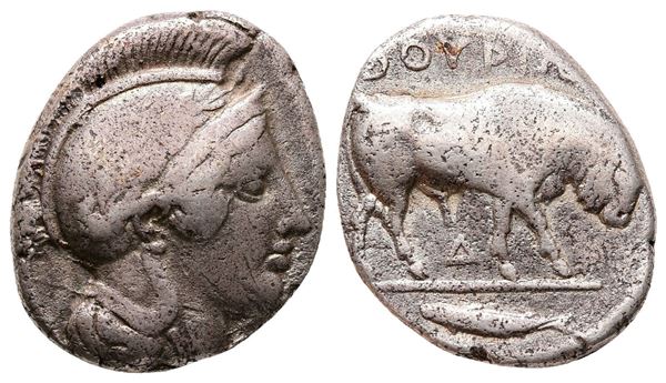 Southern Lucania, Thourioi, c. 443-400 BC. AR Stater (21mm, 6.72g).  - Auction Greek, Roman and Byzantine Coins	 - Bertolami Fine Art - Prague