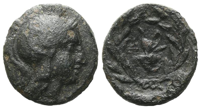 Achaia, Aigeira, C. 370-330 Bc. Æ (14 MM, 1.80 G).