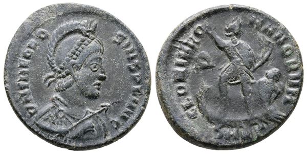 Theodosius I (379-395). Æ (24mm, 6.04g).  - Auction Greek, Roman and Byzantine Coins	 - Bertolami Fine Art - Prague