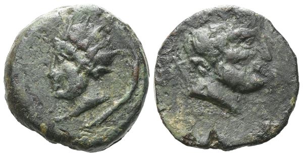 Byzacium, Hadrumentum. Time of Augustus (27 BC-AD 14).  - Auction GREEK & ROMAN PROVINCIAL COINS AND NUMISMATIC LITERATURE Including a wide selection of Alexandrian Coins from the Dattari Collection - Bertolami Fine Art - Prague