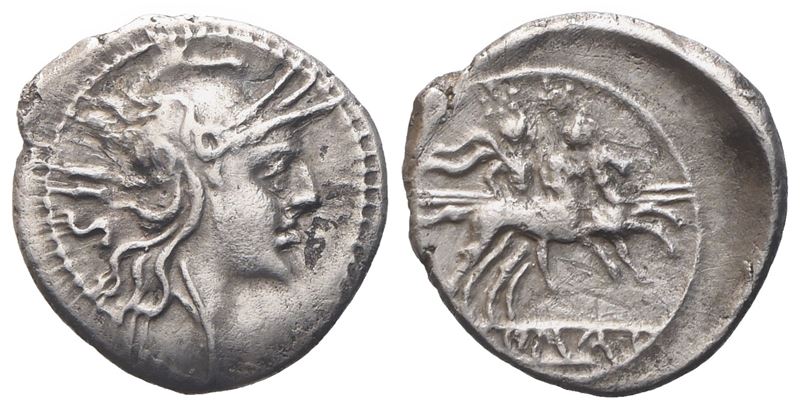 Anonymous, Sestertius, 215 Bc; Ar (1 G; 13,5 MM; 4 H)