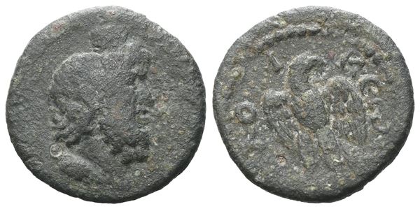 Phrygia, Laodicea ad Lycum. Pseudo-autonomous issue, late 2nd century AD. Æ (15 mm, 1.79 g).  - Auction GREEK & ROMAN PROVINCIAL COINS AND NUMISMATIC LITERATURE Including a wide selection of Alexandrian Coins from the Dattari Collection - Bertolami Fine Art - Prague