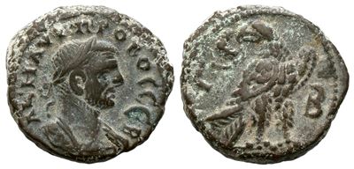 Probus (276-282). Egypt, Alexandria. Bi Tetradrachm