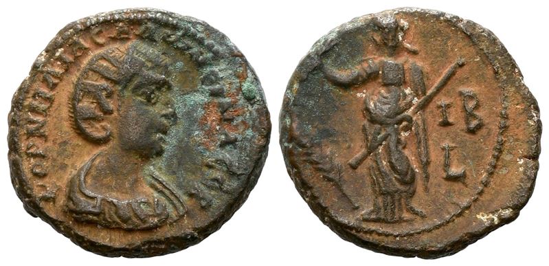 Salonina (augusta, 254-268). Egypt, Alexandria. Bi Tetradrachm