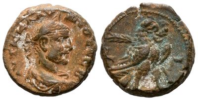 Claudius II (268-270). Egypt, Alexandria. Bi Tetradrachm