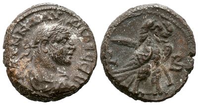 Claudius II (268-270). Egypt, Alexandria. Bi Tetradrachm