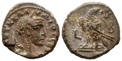 Claudius II (268-270). Egypt, Alexandria. Bi Tetradrachm