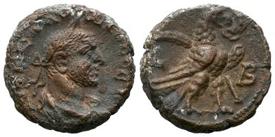 Claudius II (268-270). Egypt, Alexandria. Bi Tetradrachm