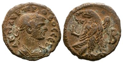 Probus (276-282). Egypt, Alexandria. Bi Tetradrachm