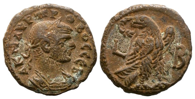Probus (276-282). Egypt, Alexandria. Bi Tetradrachm