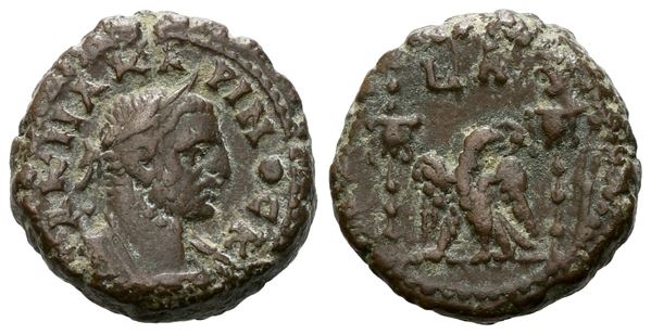 Carinus (Caesar, 282-283). Egypt, Alexandria. BI Tetradrachm