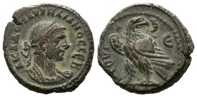 Aurelian (270-275). Egypt, Alexandria. Bi Tetradrachm