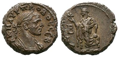 Probus (276–282), Tetradracma in bronzo (BI), Alessandria d’Egitto, anno 2 (AD 276/7)