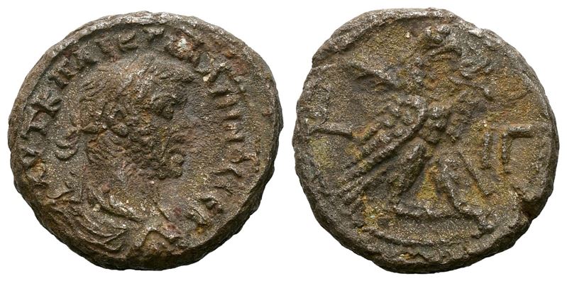 Gallienus (253-268). Egypt, Alexandria. Bi Tetradrachm