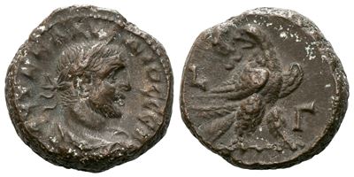 Claudius II (268-270). Egypt, Alexandria. Bi Tetradrachm