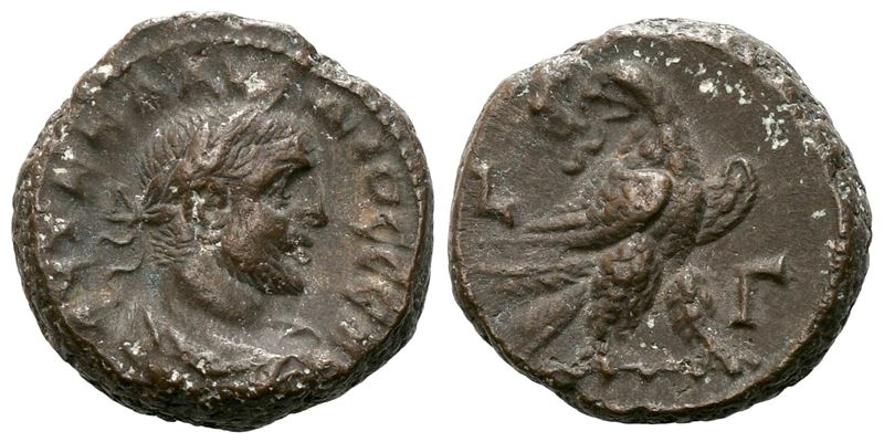 Claudius II (268-270). Egypt, Alexandria. Bi Tetradrachm