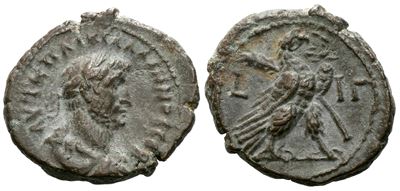 Gallienus (253-268). Egypt, Alexandria. Bi Tetradrachm