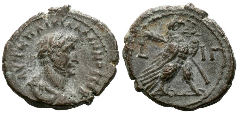 Gallienus (253-268). Egypt, Alexandria. Bi Tetradrachm
