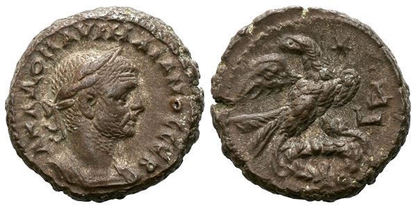 Aurelian (270-275). Egypt, Alexandria. BI Tetradrachm