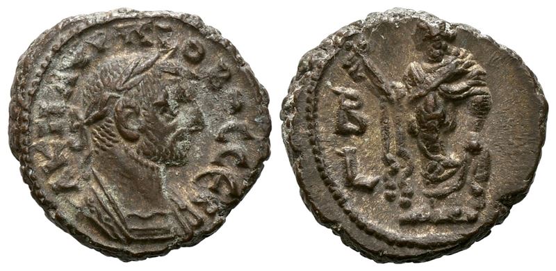 Probus (276-282). Egypt, Alexandria. Bi Tetradrachm