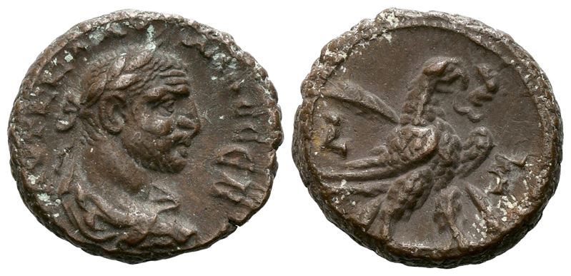 Claudius II (268-270). Egypt, Alexandria. Bi Tetradrachm