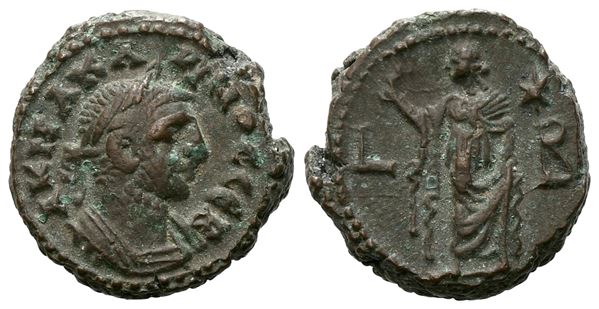 Carinus (283-285). Egypt, Alexandria. BI Tetradrachm