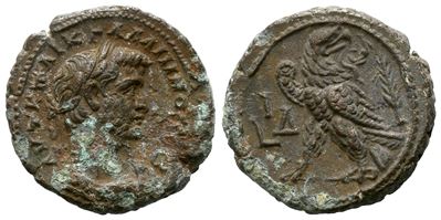 Gallienus (253-268). Egypt, Alexandria. Bi Tetradrachm