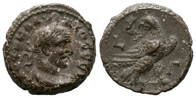 Claudius II (268-270). Egypt, Alexandria. Bi Tetradrachm
