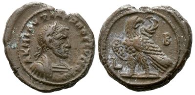 Philip i (244-249). Egypt, Alexandria. Bi Tetradrachm