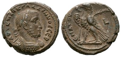 Gallienus (253-268). Egypt, Alexandria. Bi Tetradrachm