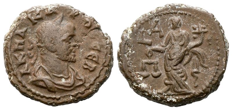 Carus (282-283). Egypt, Alexandria. Bi Tetradrachm