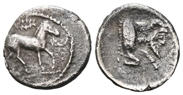 Sicily, Gela, c. 465-450 BC. AR Litra (11 mm, 0.70 g).