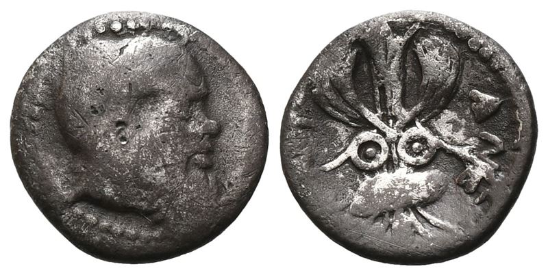 Sicily, Katane, C. 461-450 Bc. Ar Litra (11 MM, 0.72 G).