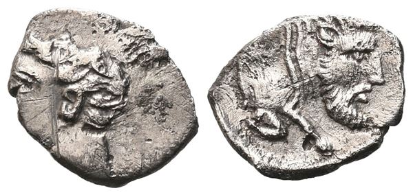 Sicily, Panormos as Ziz, c. 405-380 BC. AR Litra (10 mm, 0.61 g).