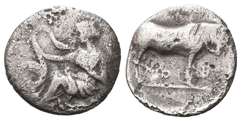 Sicily, Selinos, C. 417-409 Bc. Ar Litra (12 MM, 0.69 G).