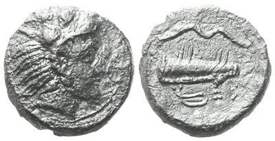 Sicily, Selinos, C. 415/2-409 Bc. Æ Hexas Or Hemilitron (15 MM, 2.79 G).