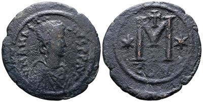 Anastasius i (491-518). Æ 40 Nummi (38mm, 14.41g).
