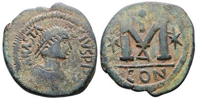 Anastasius i (491-518). Æ 40 Nummi (32mm, 15.72g).