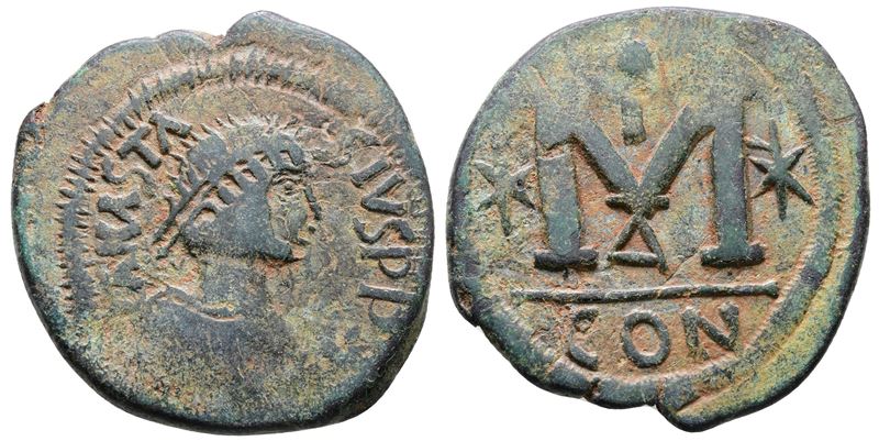 Anastasius i (491-518). Æ 40 Nummi (32mm, 15.72g).