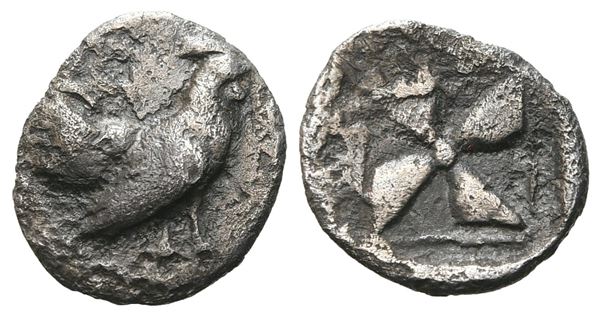 Sicily, Himera, c. 530-483/2 BC. AR Litra (11 mm, 0.63 g).