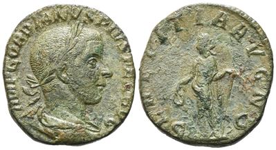 Gordian III (238-244), Sestertius, Rome, 238-239; Æ (17,35 G; 27,5 MM; 12 H)
