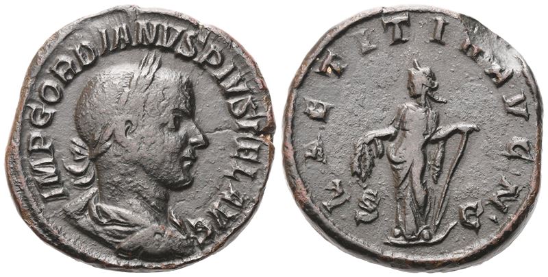 Gordian III (238-244), Sestertius, Rome, 238-239; Æ (20,68 G; 30,8 MM; 12 H)